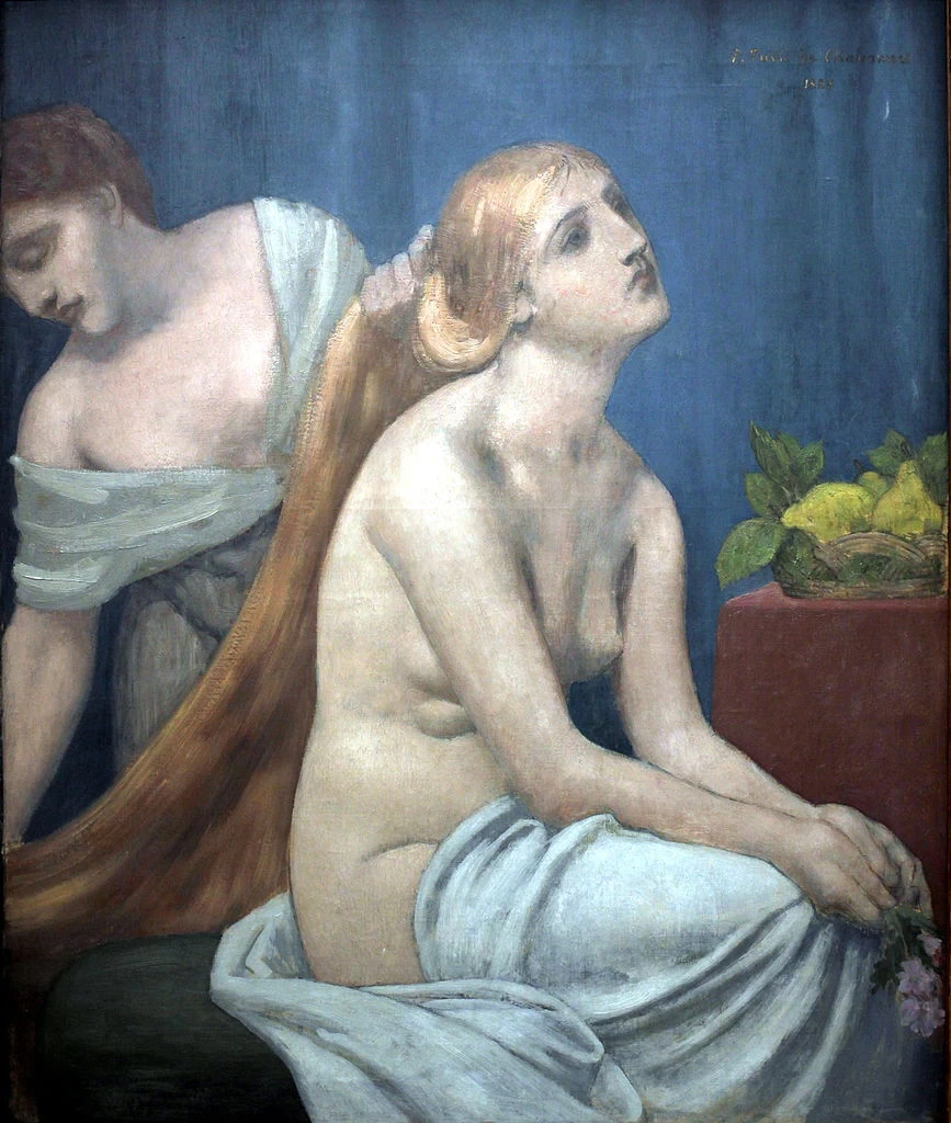 Pierre Puvis de Chavannes - La Toilette, Musée d'Orsay, Parigi